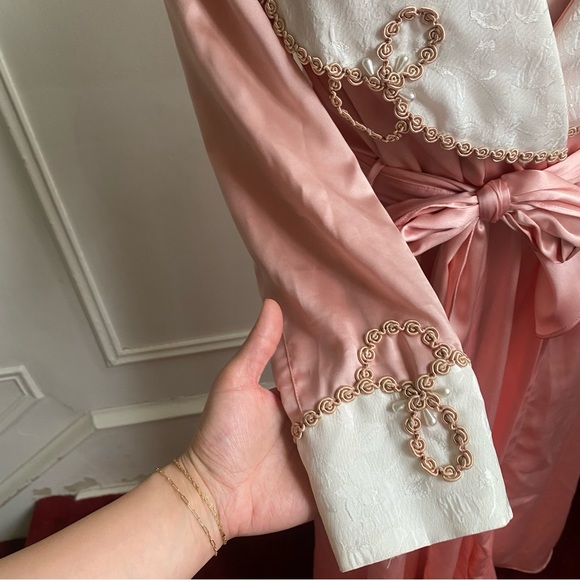 Victoria Secret Gold Label Robe with Pearl Embellishments - Picture 5 of 12
